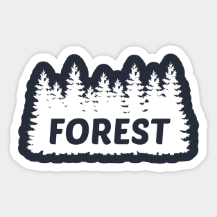 National Park Mountain Adventure Sticker